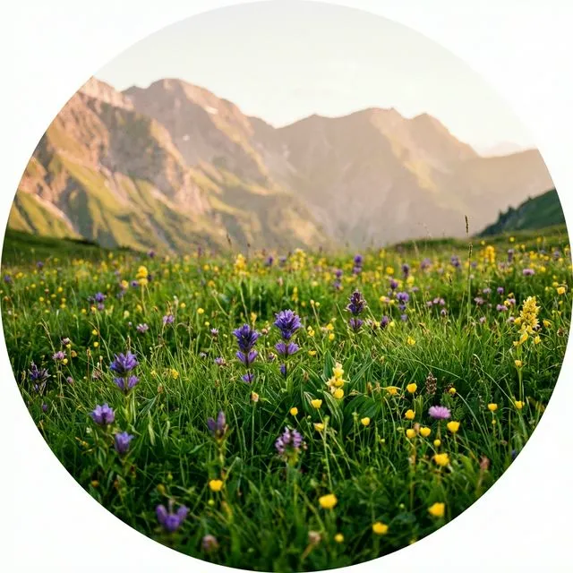 Hochzeitsgeschenk Alpenpanorama